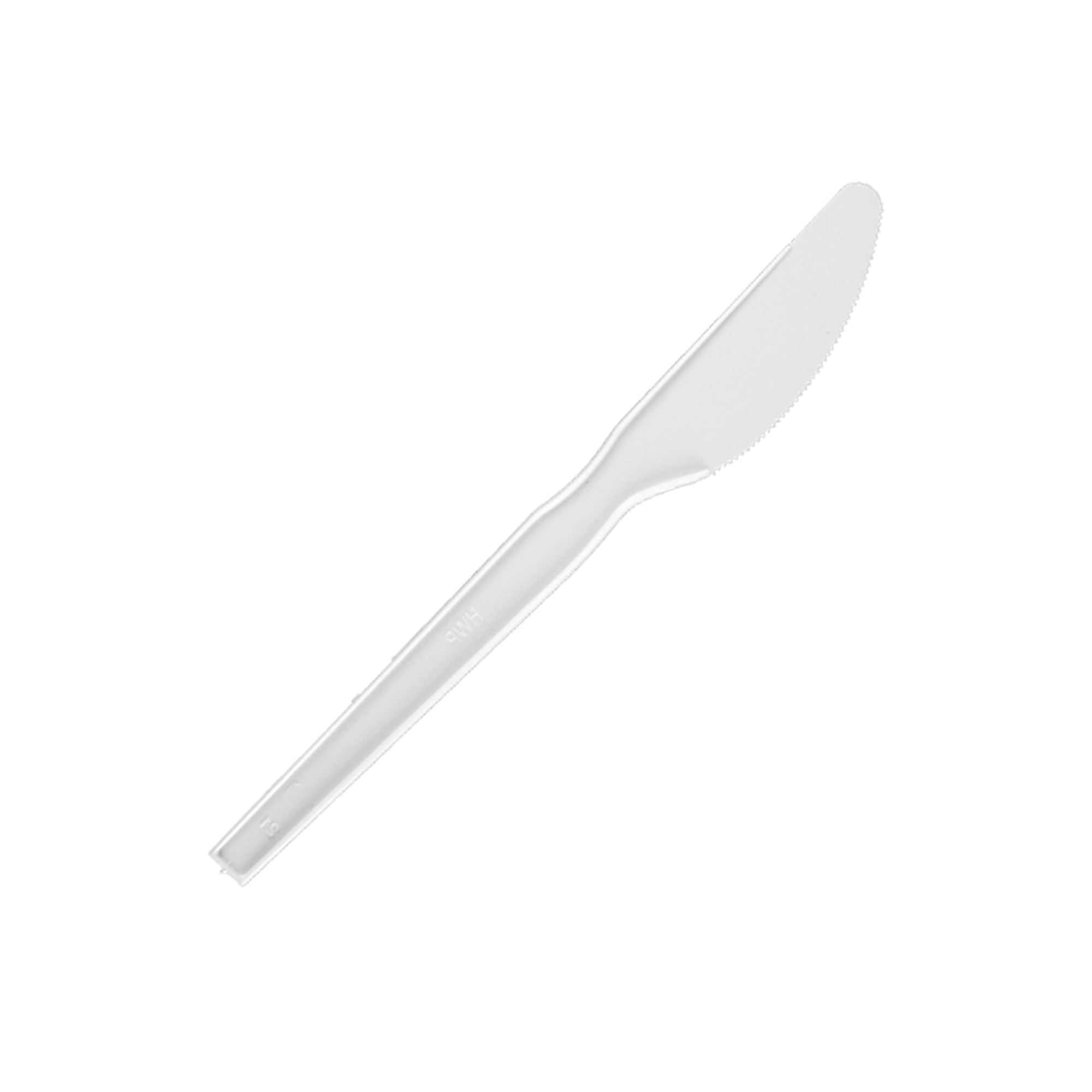 Falcon Plastic Knives White